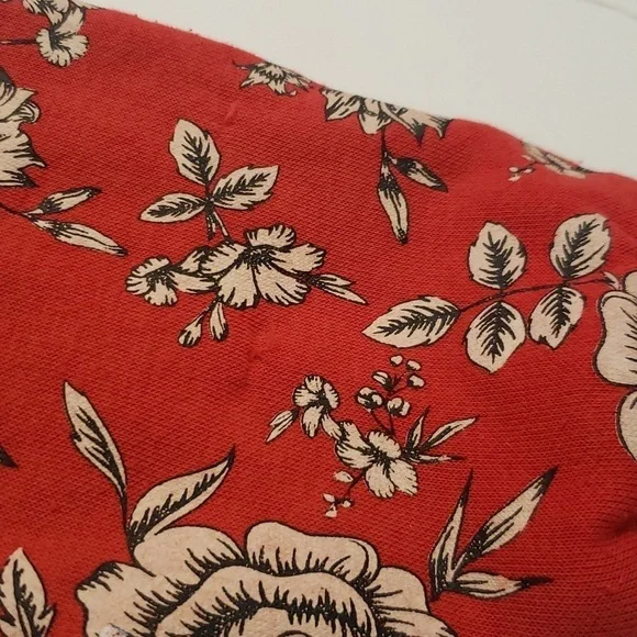 Springfield Sweatshirt Red Floral Women's Small - Picture 16 of 16
